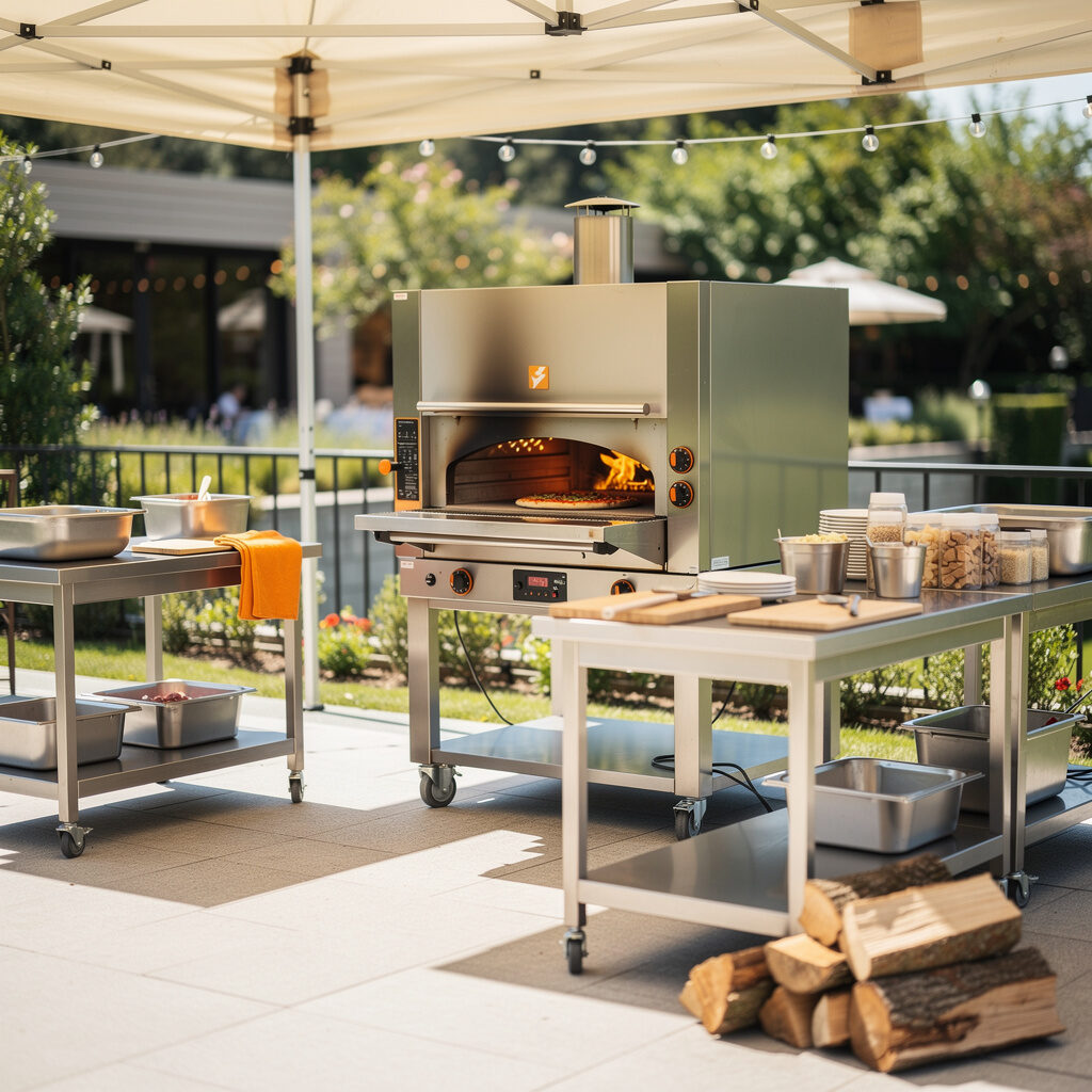Gerätevermietung für Events und Probebetrieb – PizzaOfen Gastro